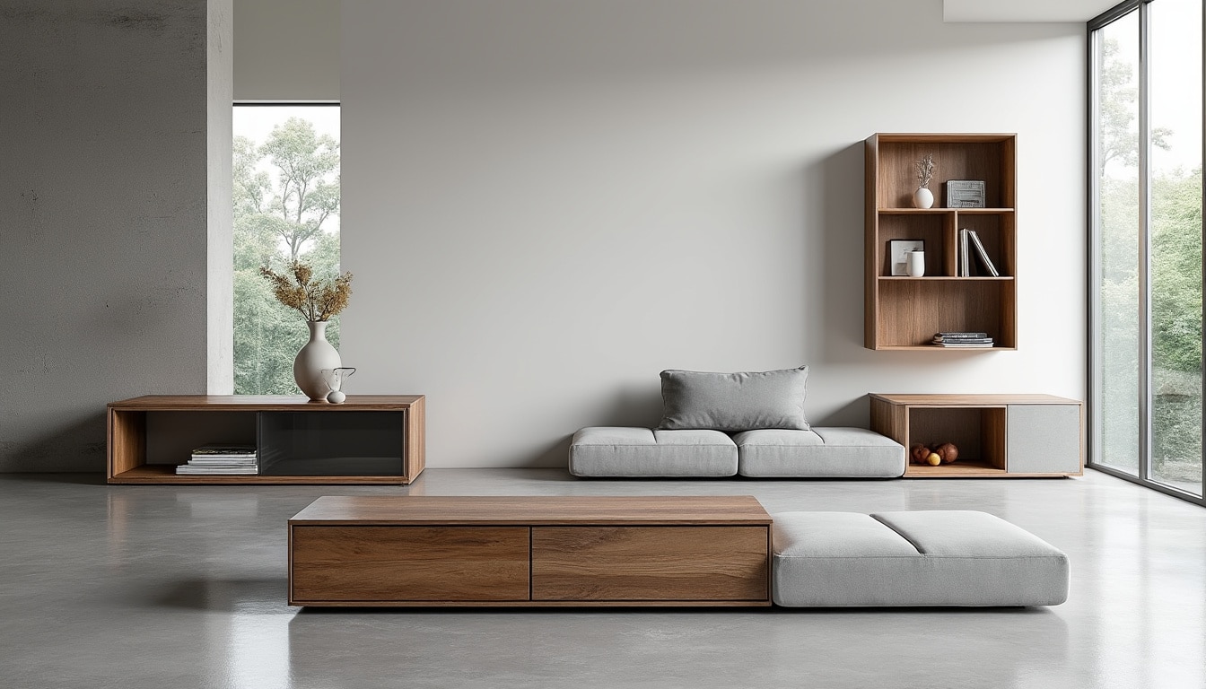 découvrez comment créer un meuble modulable en béton ciré et bois recyclé grâce à nos plans diy détaillés. optimisez votre espace tout en apportant une touche moderne et éco-responsable à votre intérieur.